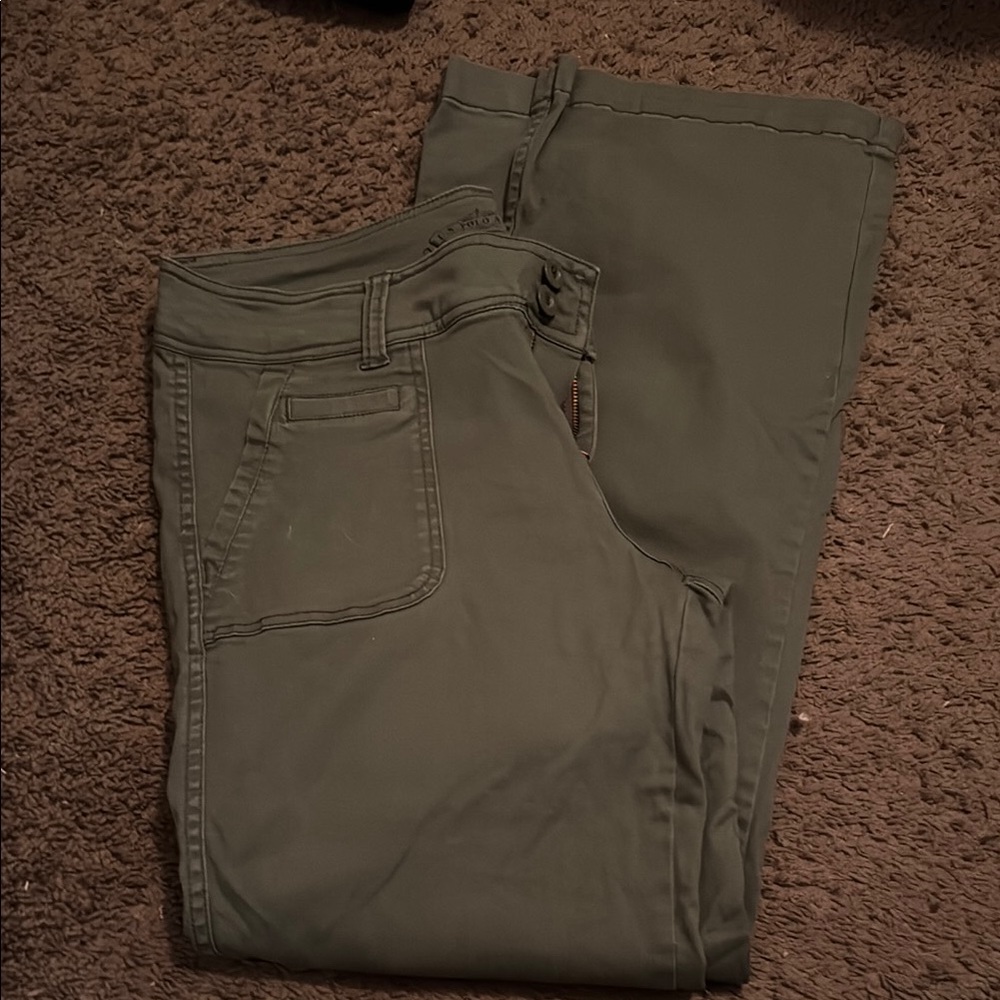Women's Olive Jeans